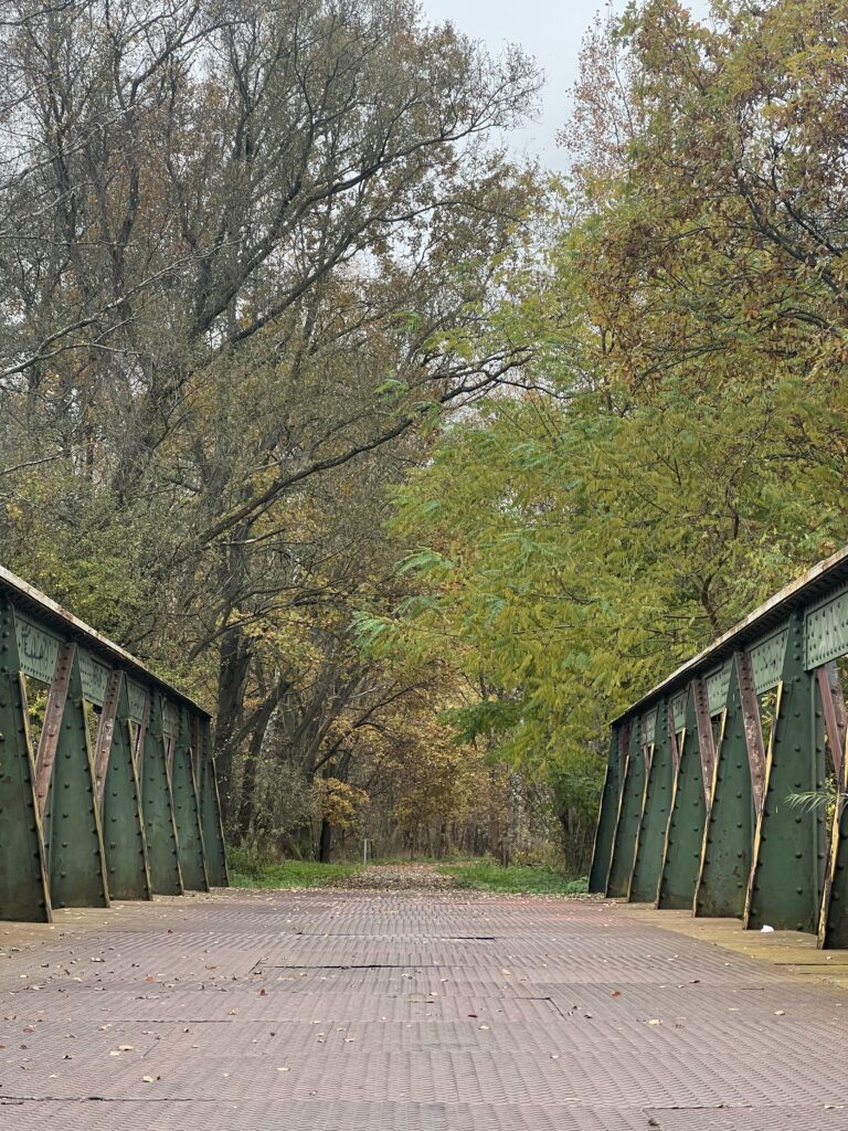 železniční most - cyklostezky Česká Lípa - Vlčí důl