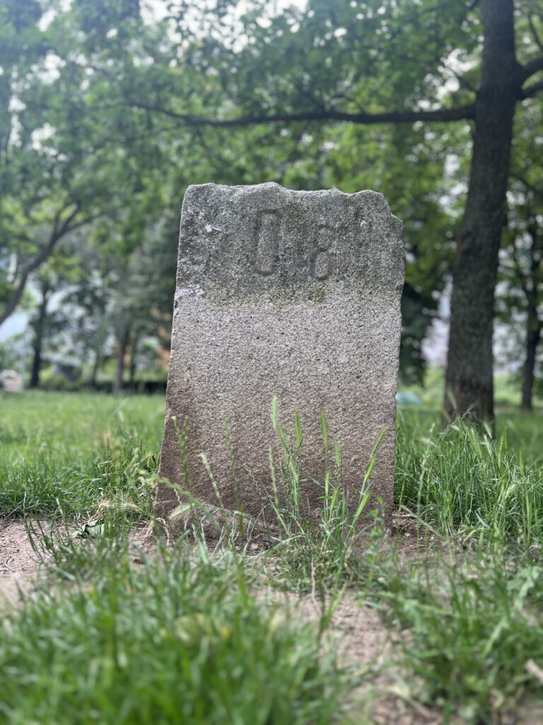 Kilometrovník - Cyklostezka Rokytka