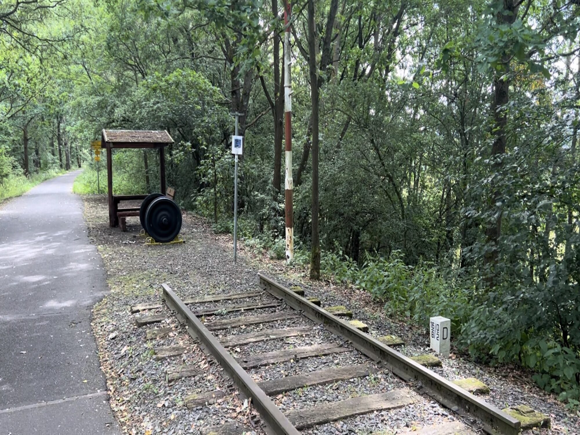 Koleje_cyklostezka po bývalé železnici