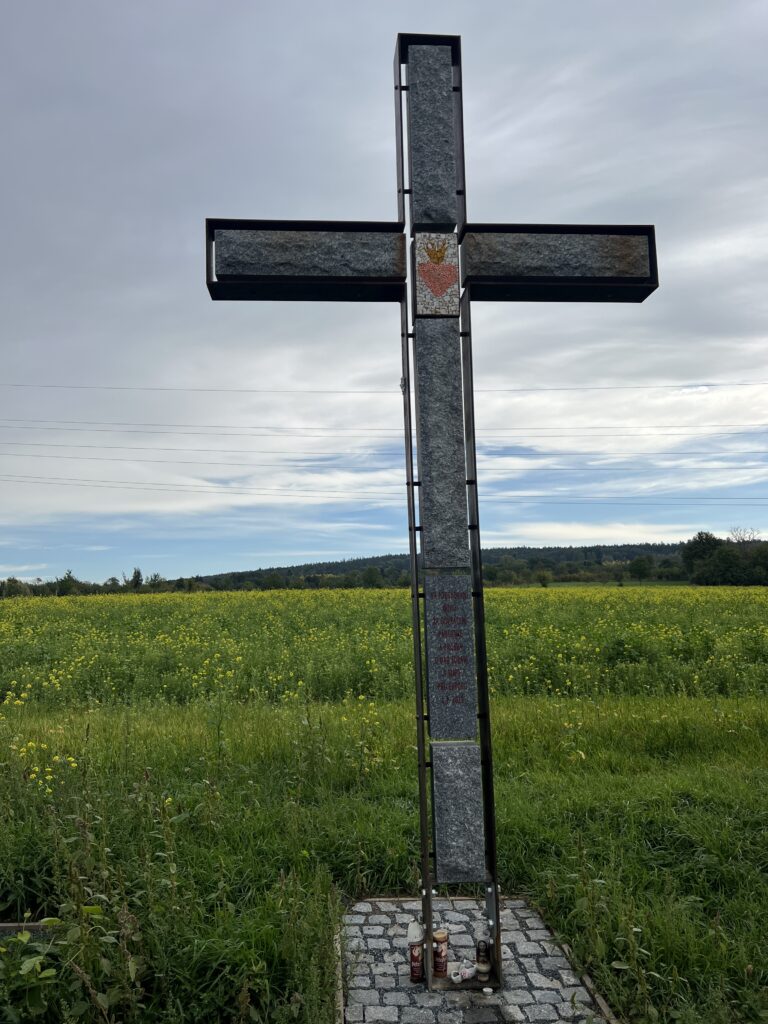 Kříž_Do Prahy na kole