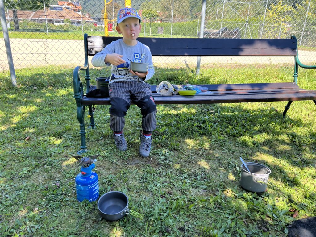 Oběd_Werfen_Alpe-Adria