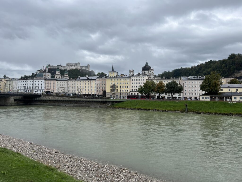Řeka Salzach_Salzburg
