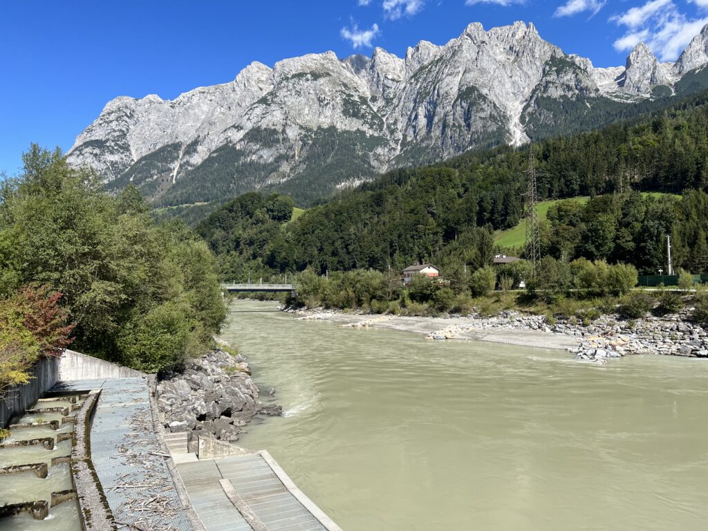 Řeka Salzach_Werfen_Alpe-Adria