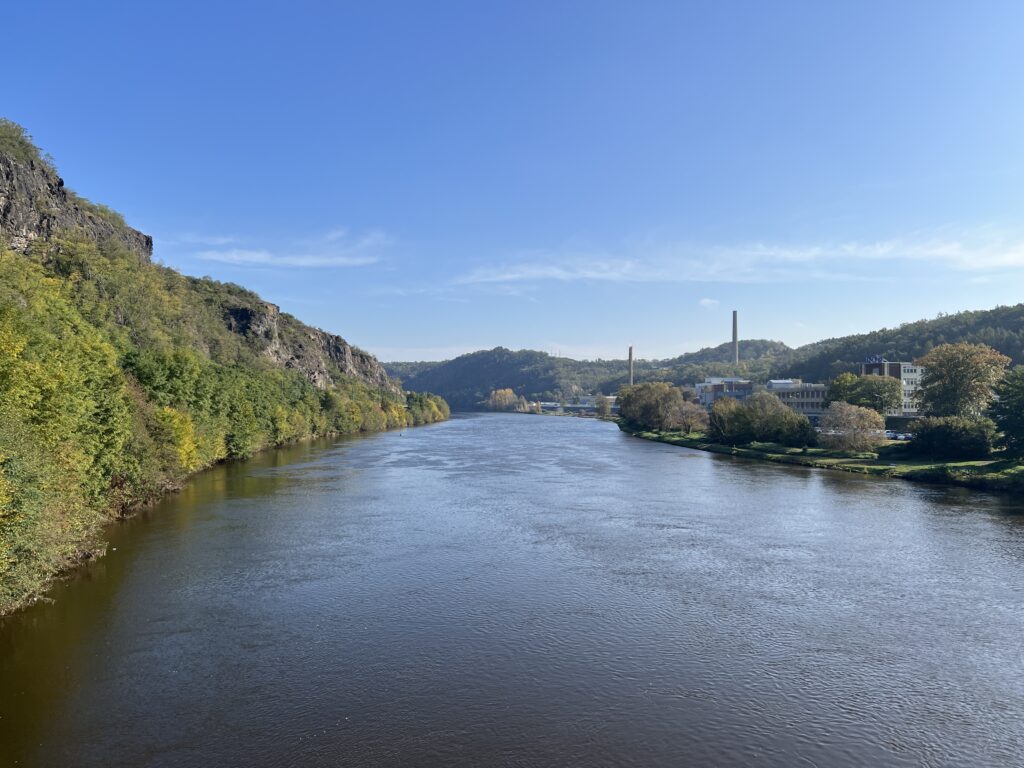 Výhled na Vltavu - Řež