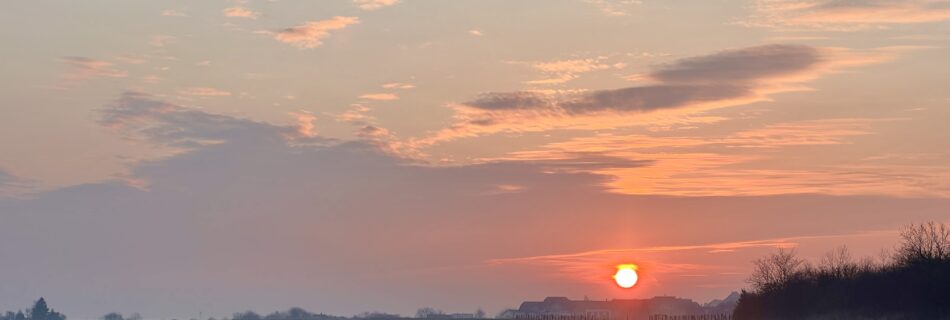 Východ slunce_Kbely