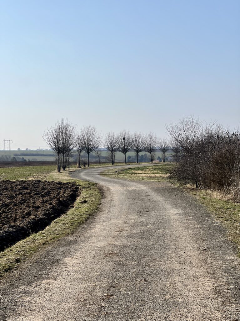 Výjezd z Hlubokého dolu