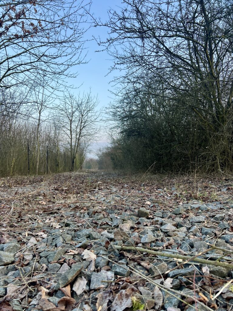 Zbytky železniční vlečky Čakovice_Letňany_1