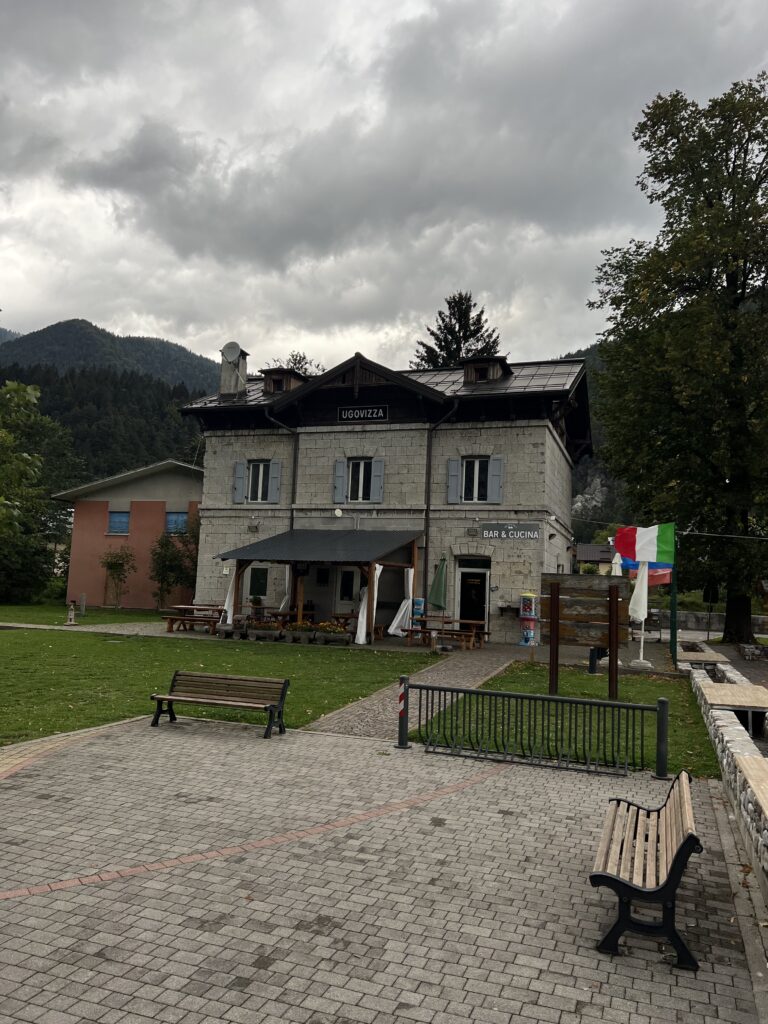 Bývalé nádraží Ugovizza_Pontebanna_Alpe-Adria