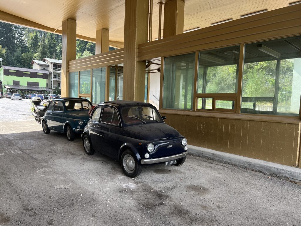Fiat 500 na hranicích do Itálice_Alpe-Adria