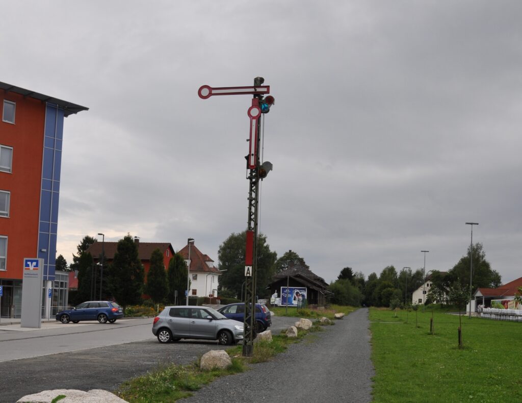 Návěstidlo_Bockl-Radweg_železniční cyklostezka
